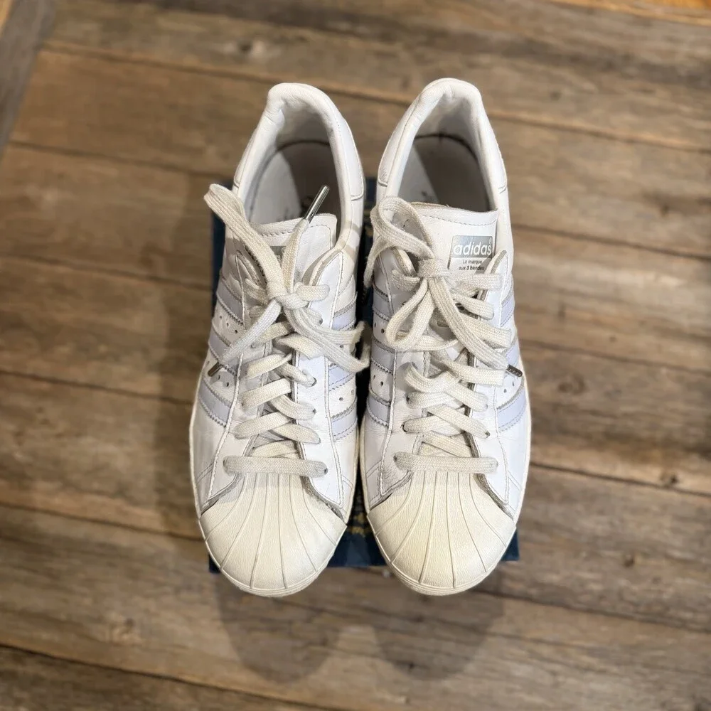 Adidas Superstar mi adidas B94463 Custom “Alyanne” White Blue Men’s 8